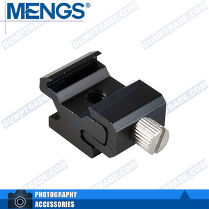 MENGS 1/4闪光灯热靴灯底座 热靴转接头快装板机顶灯热靴座灯座