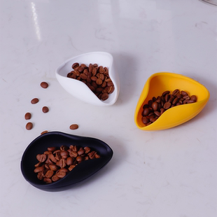 咖啡豆称量豆碟咖啡粉硅胶量杯生豆盘熟豆样品展示盘硅胶容器盘子