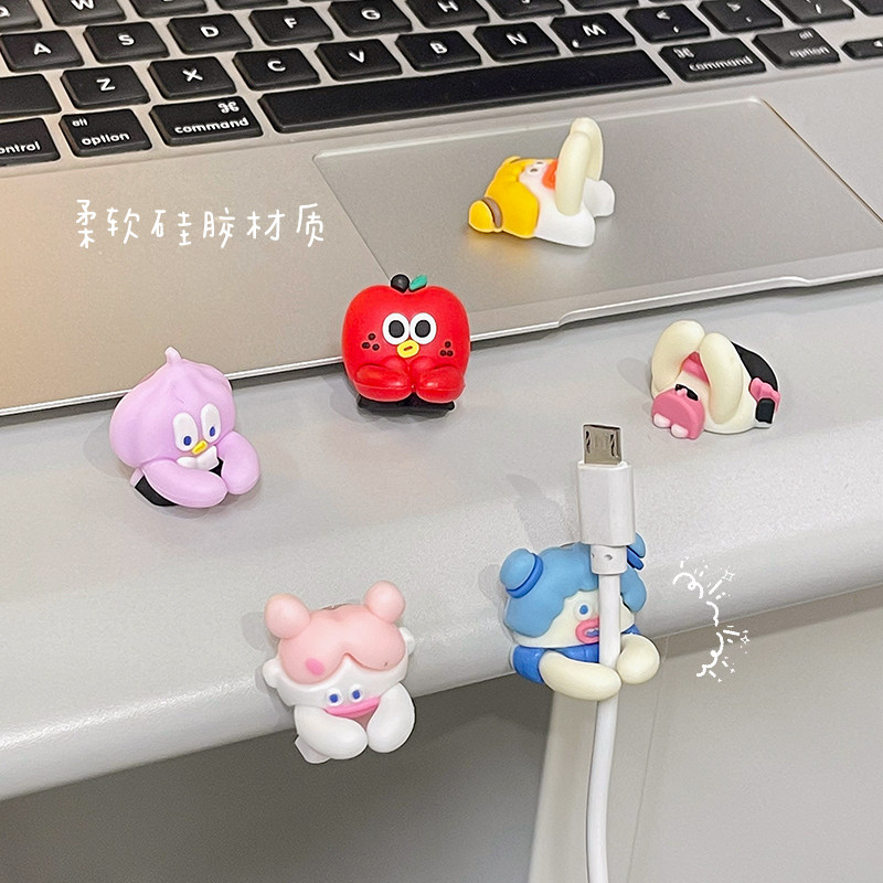 数据线收纳固定器充电线理线器图片