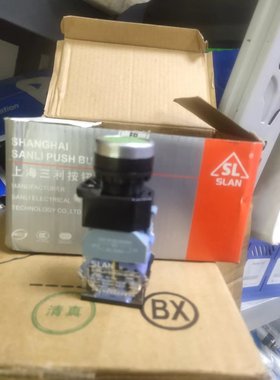 SLAN LAY39 SLA9B-SLA7-11D带灯按钮开关自复位24V220V上海三利