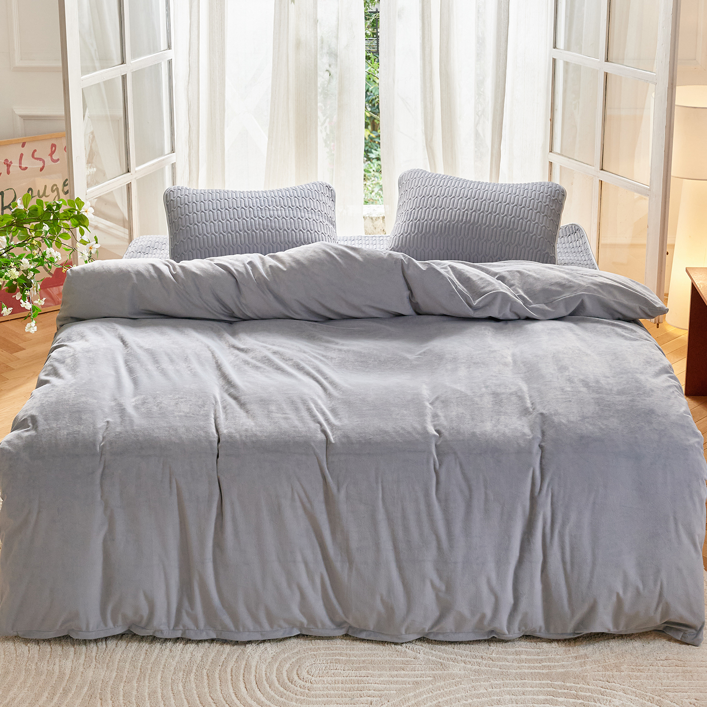 PAPATYA乳胶婴儿绒三件套秋冬季