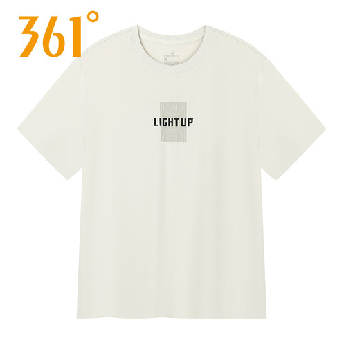 361运动t恤男2026年秋季新款篮球系列百搭透气舒适短T恤552531114