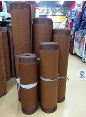 学生藤席 宿舍0.6m0.7m0.8m上下铺床0.9米夏季可折叠双人藤席冰丝