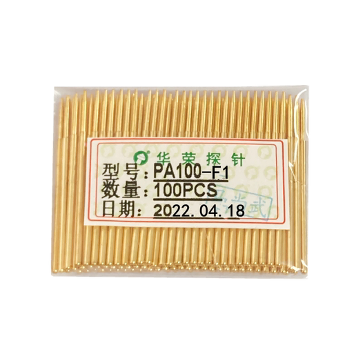 华荣探针PA100-F1小四爪弹簧针