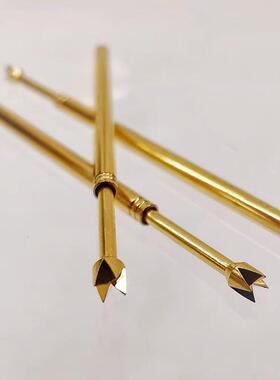 英钢探针GKS100214150A2000弹簧伸缩针四爪头100mil测试顶针耐磨