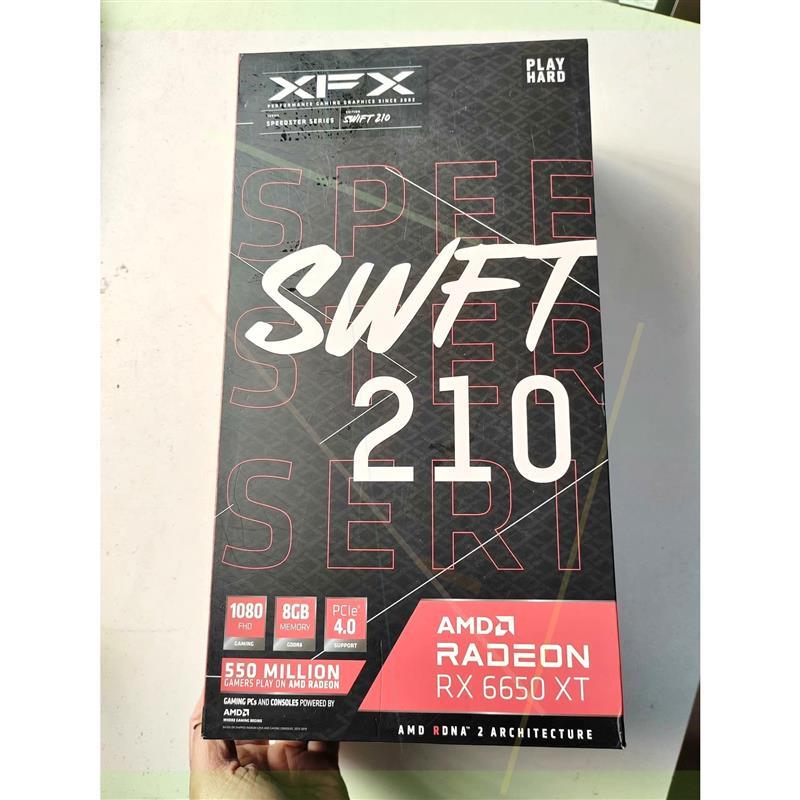 议价讯景RX6650XT 8G.非常新,24年6月购买,有发票,