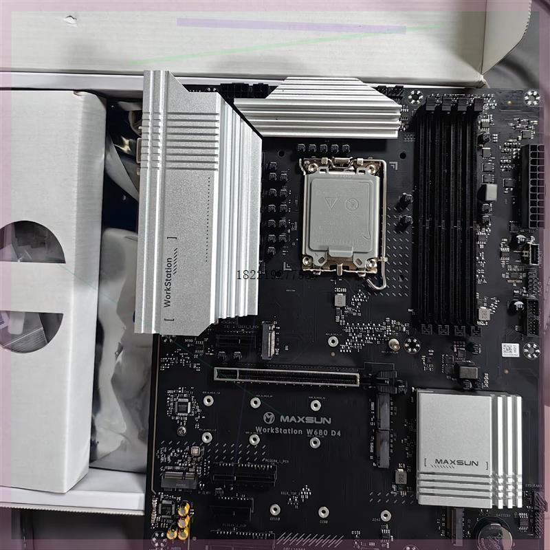 议价铭瑄 MS-WS W680 D4工作站服务器主板+镁光ECC