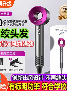 三插头更安全2026新款电吹风机