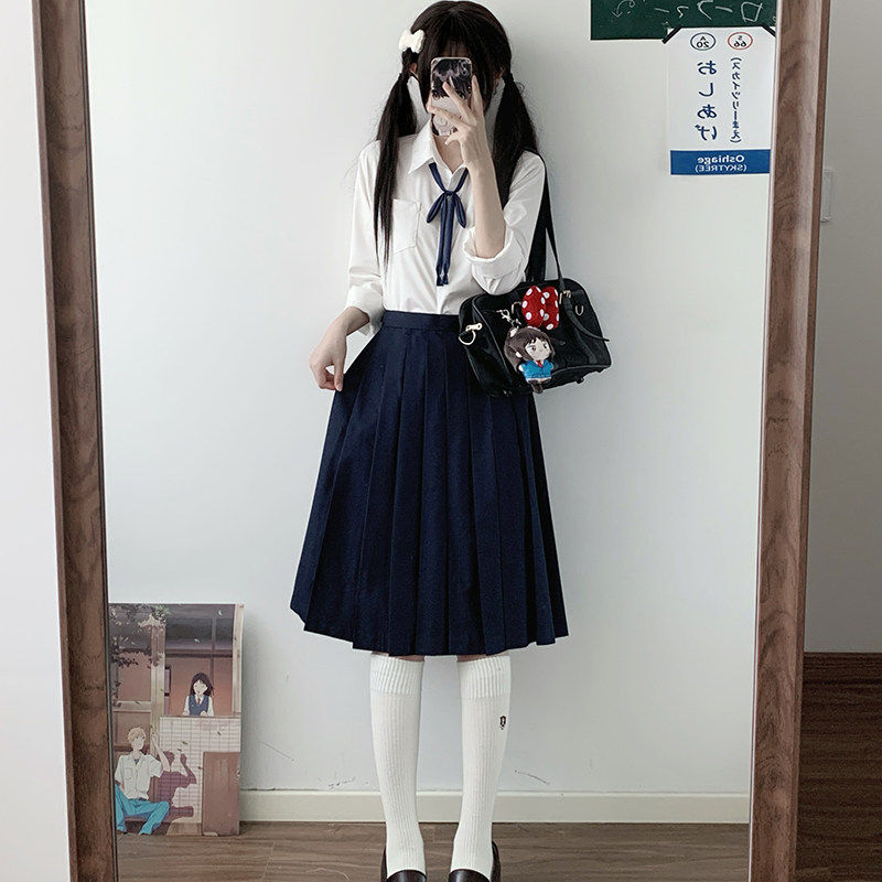 日系不良jk制服长裙正统