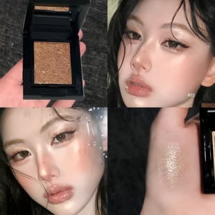 Metallic Glitter Eyeshadow Cream Sparkling Mousse Shimmer