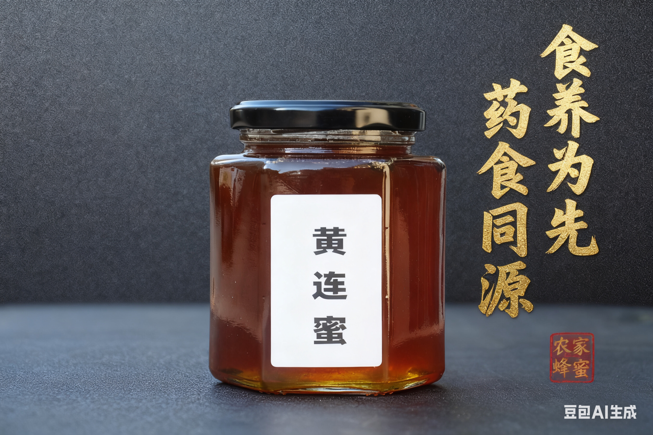 黄连蜂蜜纯正天然无添加四川土采原蜜滋补礼品过年送长辈老人
