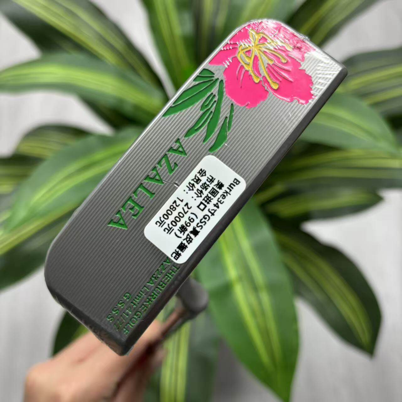 高尔夫球杆 99新正品BURKE AZALEA杜鹃花推杆34寸加宽条形 GSS