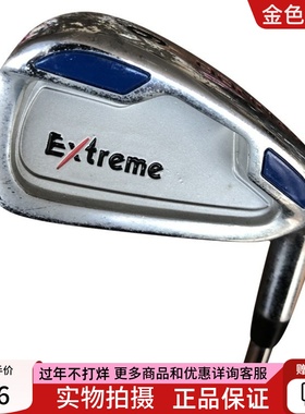 二手高尔夫球杆 专柜正品treme铁杆 男士单支6号铁钢杆身 8成新