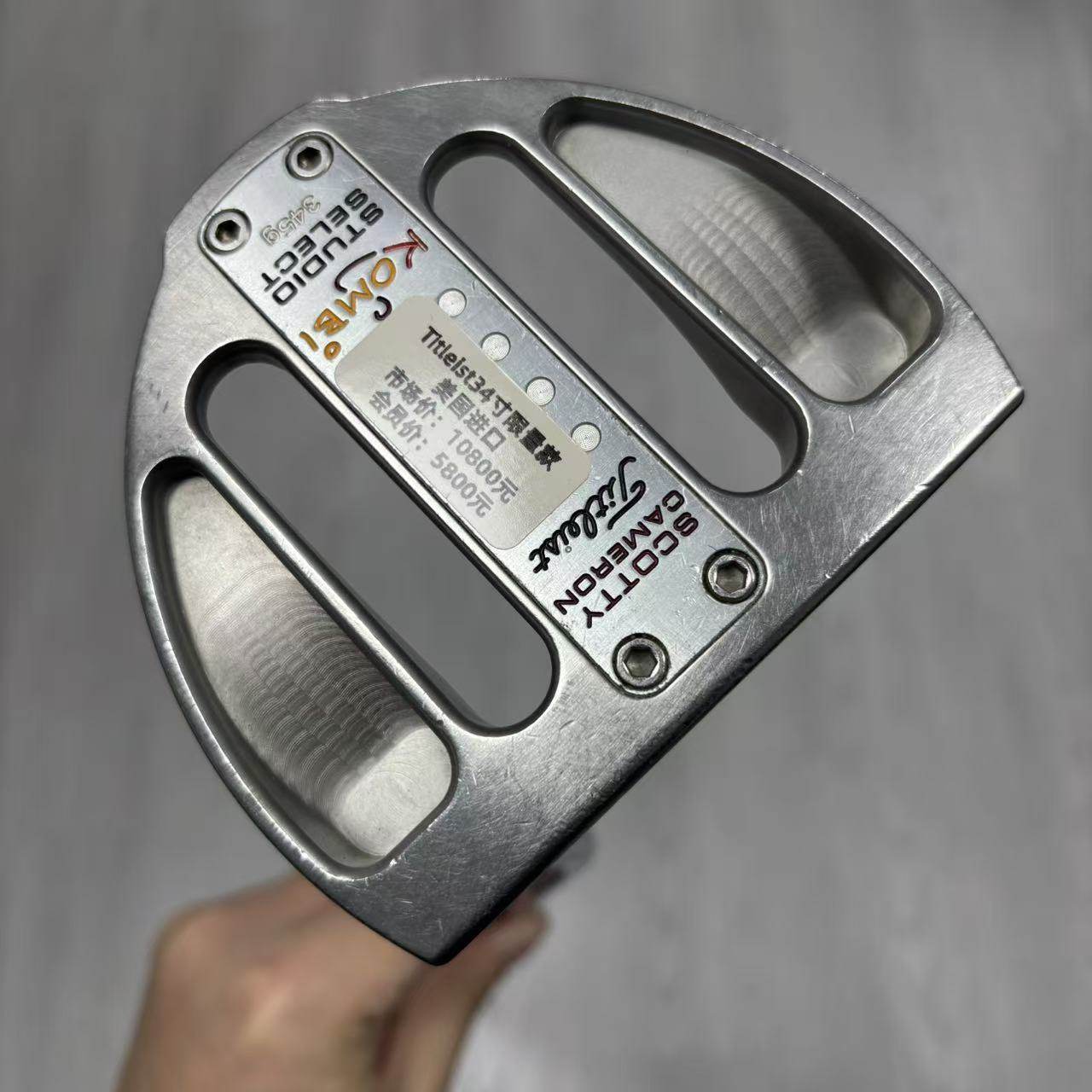 高尔夫球杆 正品二手Titleist泰特利斯KOMBi限量款半圆推杆34寸