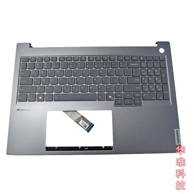 适用联想 ThinkBook 16 G6+ C壳键盘 AMD 掌托 银灰色 5CB1N95751
