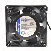 14W 德国ebmpapst 12738 DV5214 24V 0.58A 12.7CM 变频器风扇