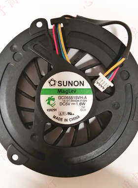 GC055515VH-A 5V 4线 适用联想 SL300 SL400 SL500笔记本散热风扇