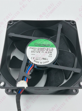 原装 SUNON PMD1208PLB1-A 12V 4.2W 2.B3091.R.GN 8032 散热风扇