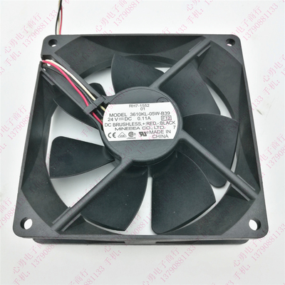 原装正品 NMB 3610KL-05W-B39 24V 0.11A 9CM 9025 3线变频器风扇