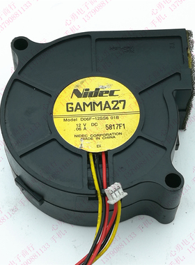 NIDEC GAMMA27 D06F-12SS6 01B 12V 0.06A 6025 投影机涡轮风扇