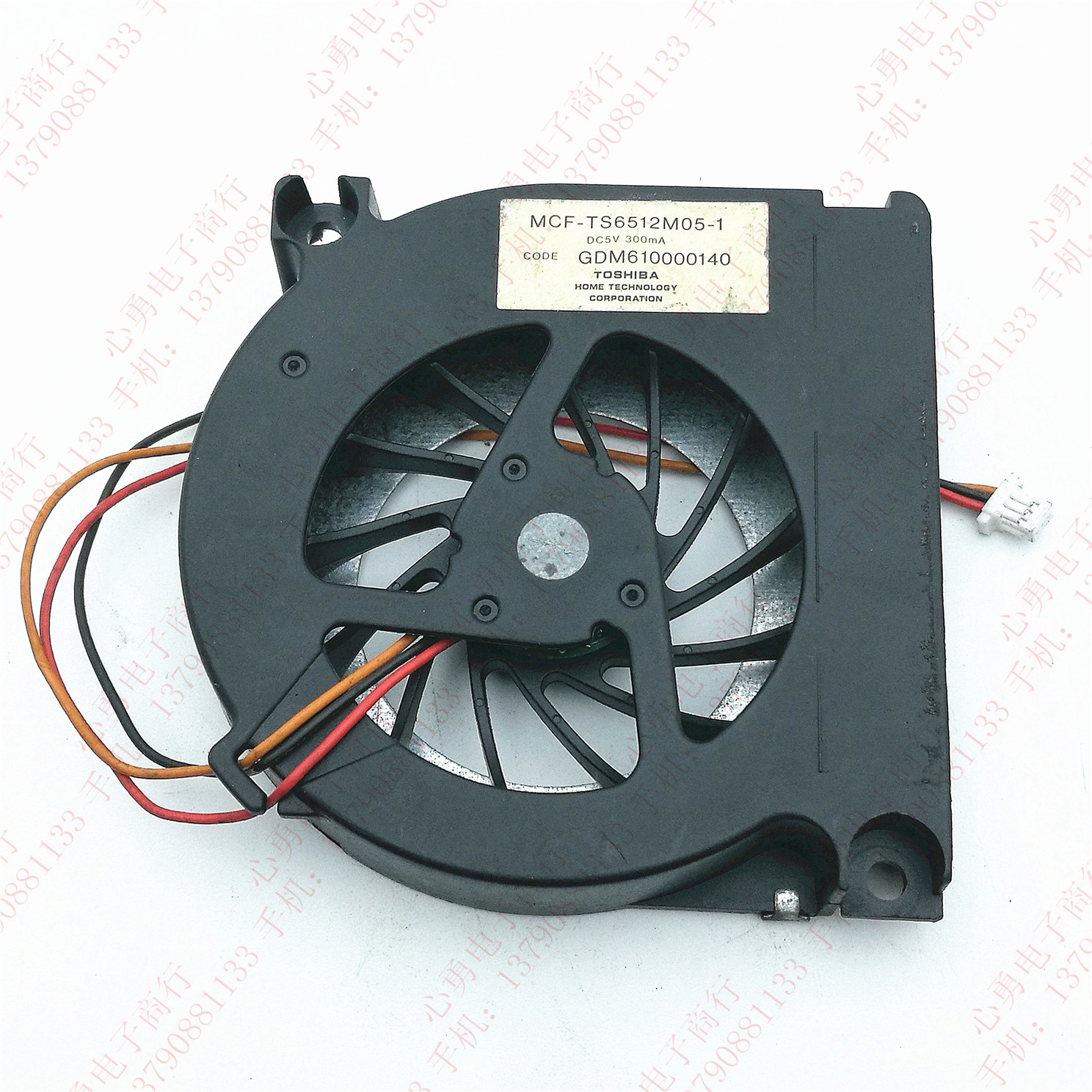 东芝Toshiba MCF-TS6512M05-1 GDM610000140 5V 300MA 笔记本风扇