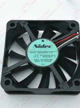 原装Nidec D06R-05SS6 01H1 6015 6CM 5V 0.11A 3线 静音 散热风