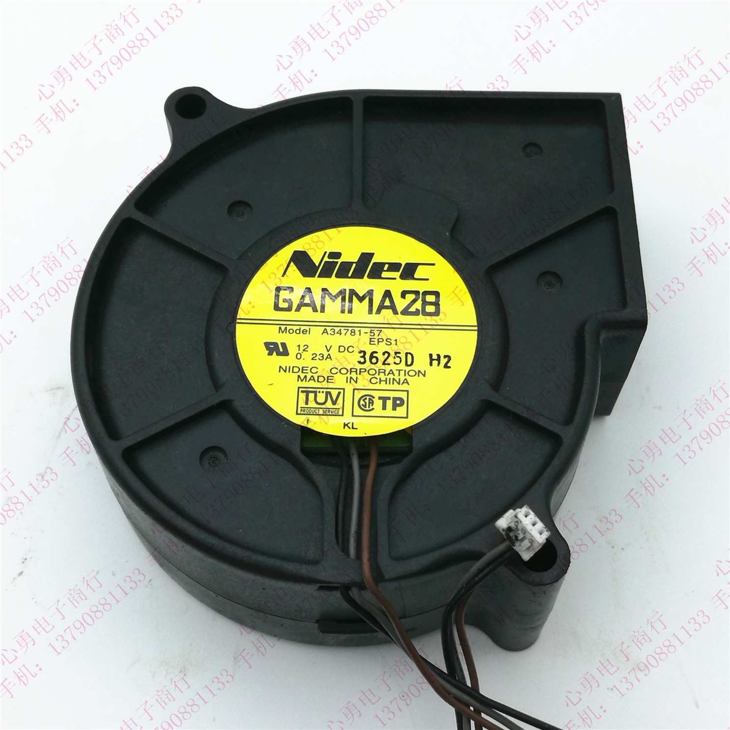 原装 NIDEC A34781-57 GAMMA28 12V 0.23A 7530 投影机散热风扇