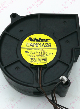 原装 NIDEC A34781-57 GAMMA28 12V 0.23A 7530 投影机散热风扇