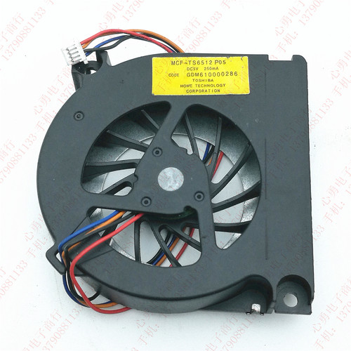 TOSHIBA/东芝 GDM610000286 MCF-TS6512P05 5V 4线 笔记本风扇