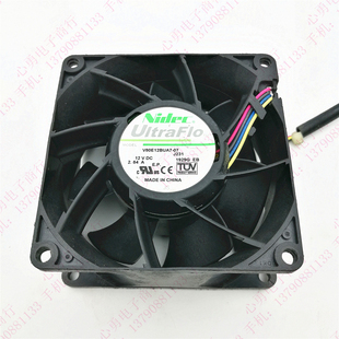 V80E12BUA7 12V 2.84A 4线大风量暴力风扇 原装 8038 日本Nidec