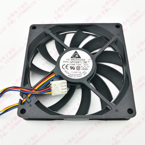 原装  AFC0912DB -6L04 9015 12V 0.45A HP Z800 CPU散热风扇
