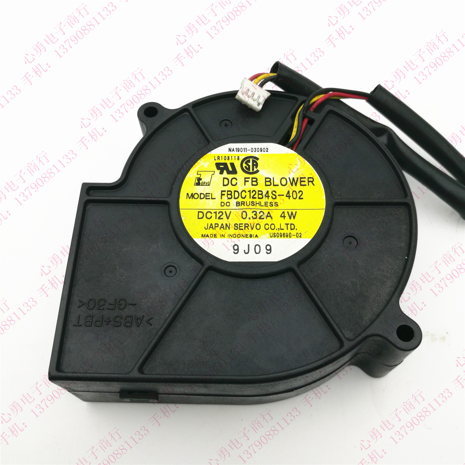 原装 日本 SERVO FBDC12B4S-402 12V 0.32A 4W 9733 投影机仪风扇