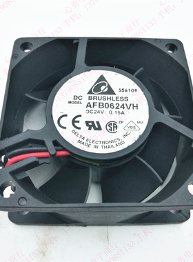 原装  AFB0624VH 6025 24V 0.15A 6cm 变频器 电源 散热风扇