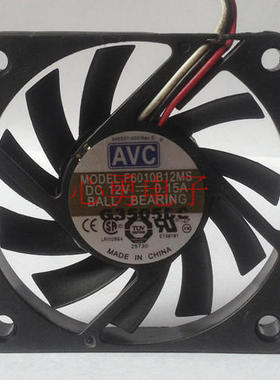原装正品AVC散热风扇 F6010B12MS 12V0.15A 6010 3线 双滚珠轴承