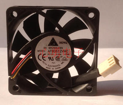 原装正品Delta/台达散热风扇AFB0612VHC DC12V 0.36A 6015