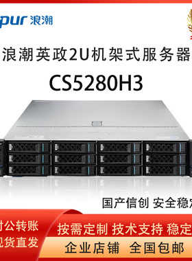 浪潮英政服务器CS5280H3 国产信创 安全可靠海光C86-4G系列处理器