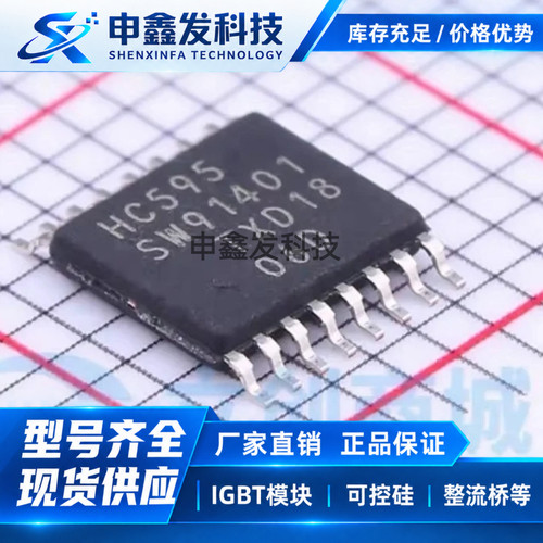 SN 74HC595 HC165 00 04 14 125 138 238 244 245 541 573 PW PWR