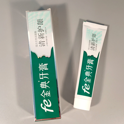 fe金典牙医生物溶菌酶牙膏