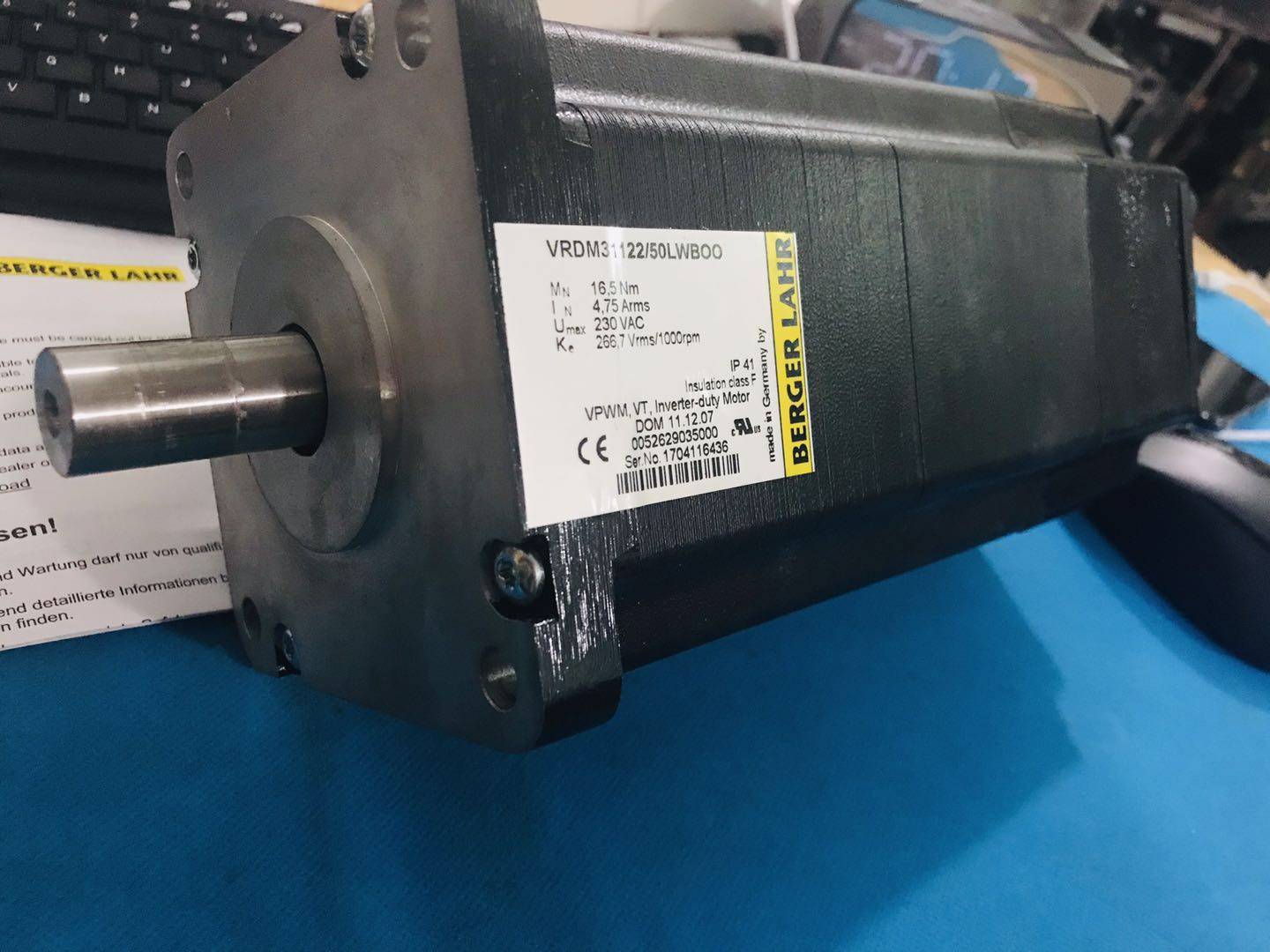 26-原装正品 BERGER LAHR 百格拉 VRDM31122/50LWBOO 伺服电机 询