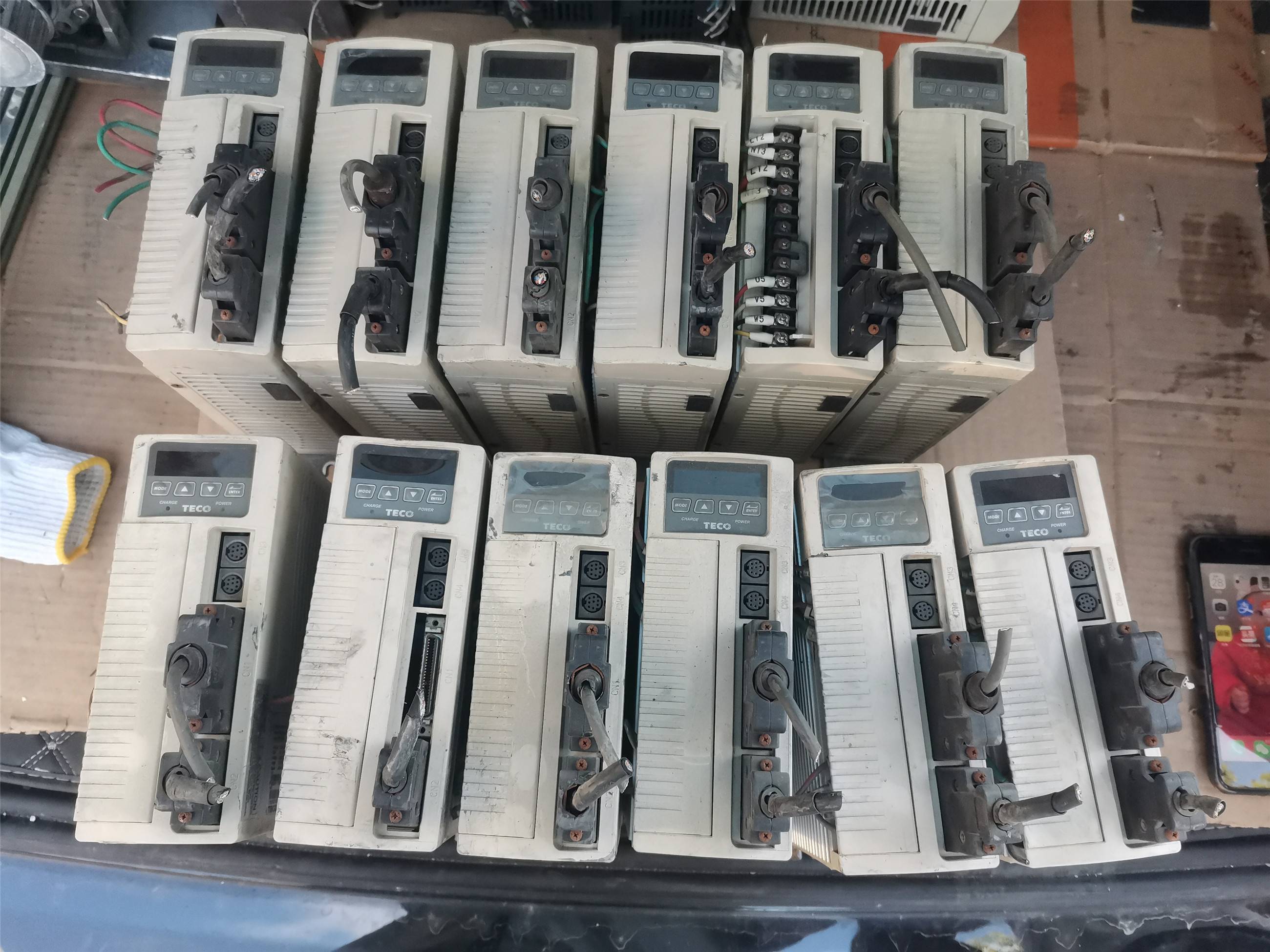 166-JSDA-20A 原装拆机东元JSDA-20A驱动器 包好 成色89新