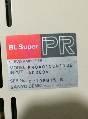 190-PR0A015SN1102 二手三洋驱动器