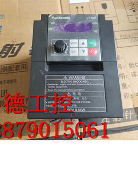 9成新松下变频器 VF200 0.4KW 220V AVF200-0042 质量保证现货