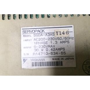 安川驱动器 首单优惠 SGDA A3ASY146 专业销售维修一体化 现货