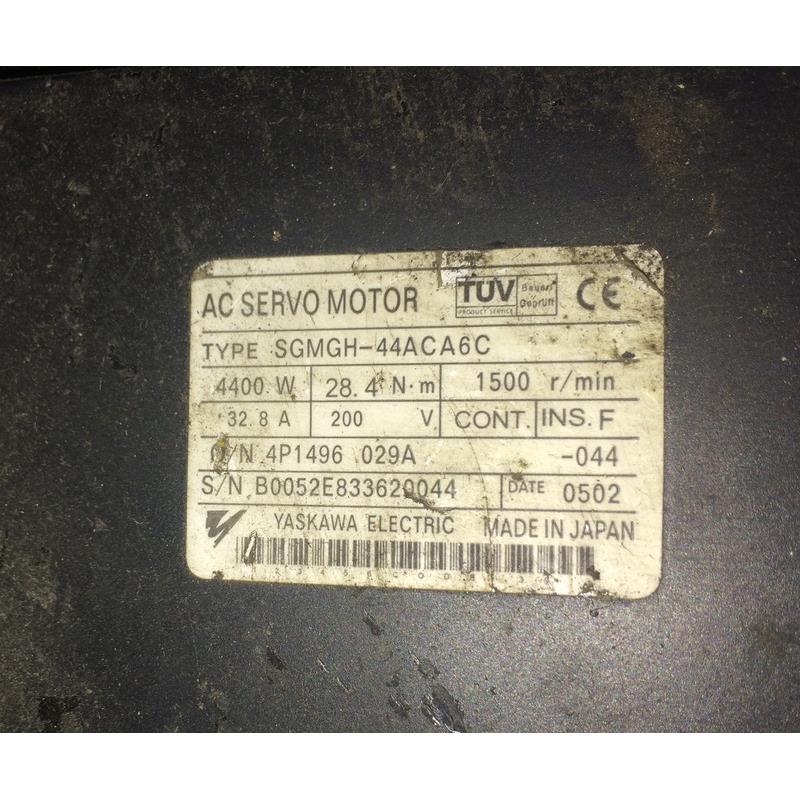 首单优惠-SGMGH-44ACA6C 二手安川电机 专业销售维修一体化