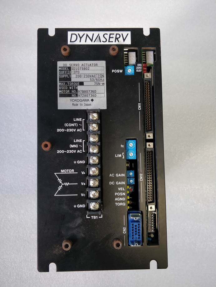 188-YOKOGAWA 横河 SD1075B02 -2PO 伺服驱动器 原装拆机件