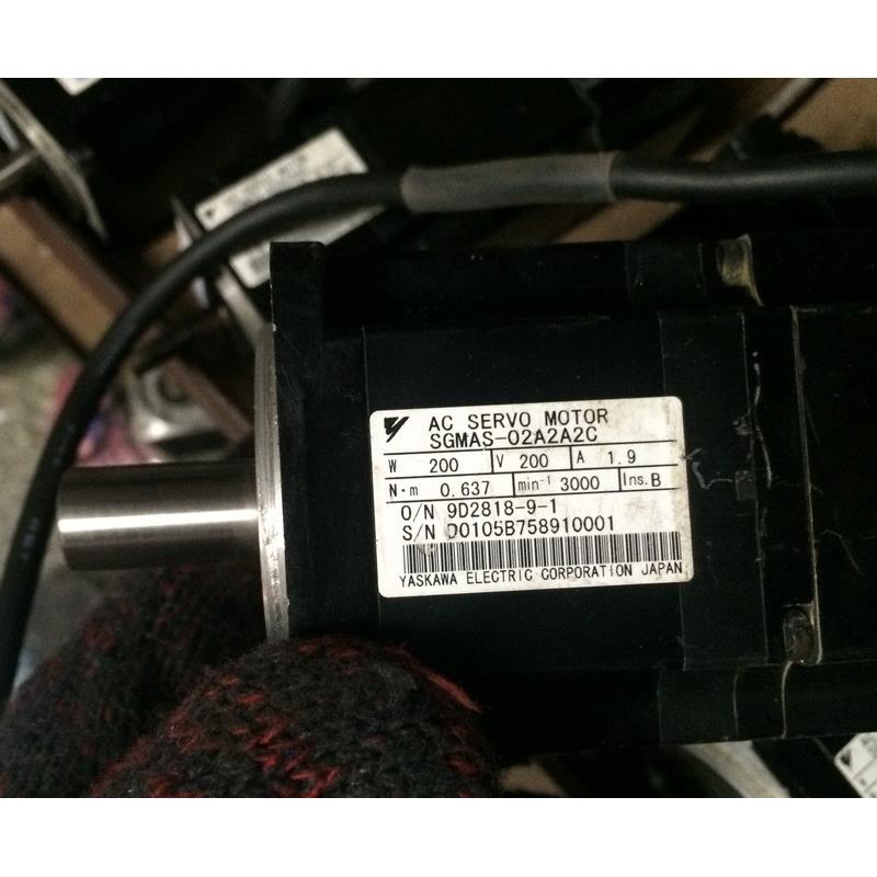首单优惠-SGMAS-02A2A2C 二手安川电机