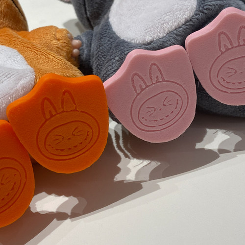 labubu坐坐派对123代娃鞋拉布布