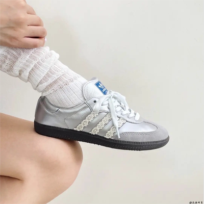 Adidas球鞋定制芭蕾低帮女板鞋