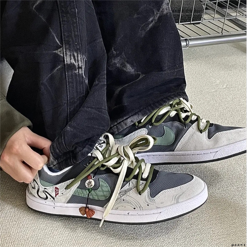 Nike球鞋定制低帮复古男女板鞋