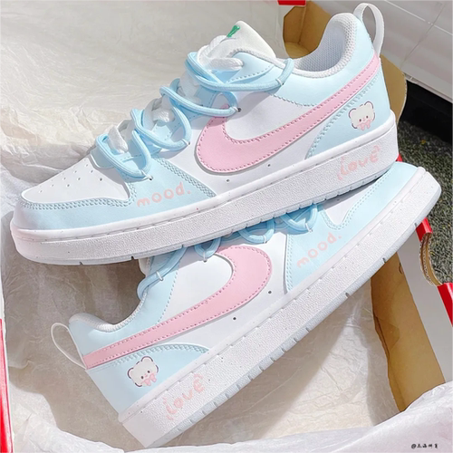 NikeCourtBorough球鞋定制低帮
